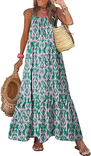 Dokotoo Flowy Boho Maxi Dress