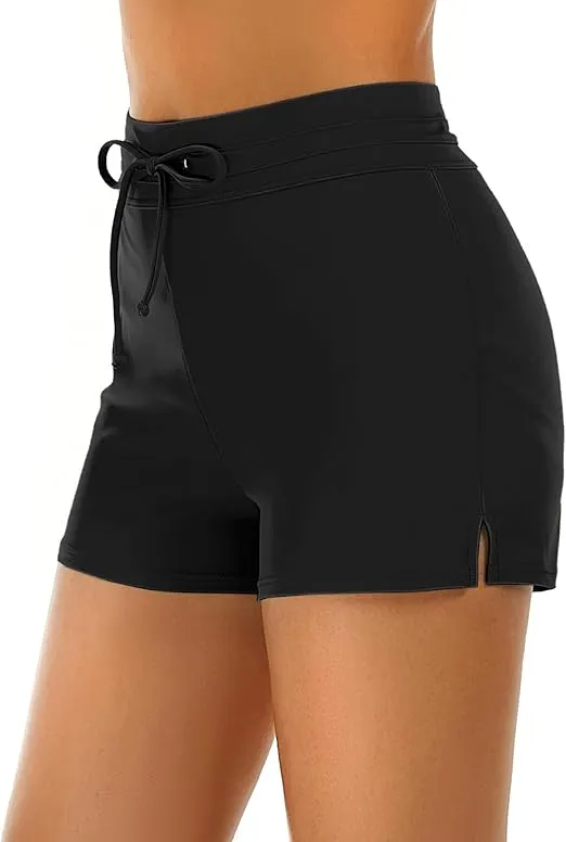 Tournesol High Waisted Swim Shorts