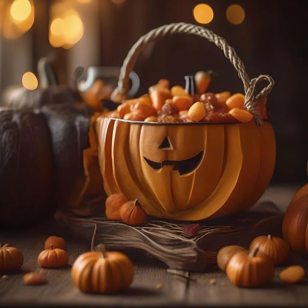 Pumpkin Snowman