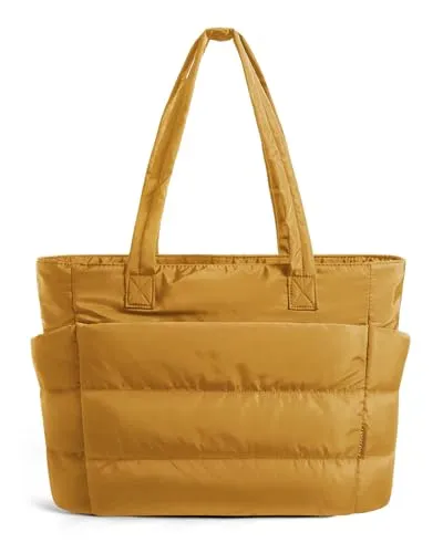 BAGSMART Puffy Tote — additional angle showing versatility