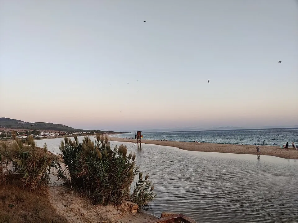 Playa de Bolonia, Tarifa - where you can see Africa
