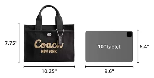 Coach Cargo Tote 26 — interior compartments and organization