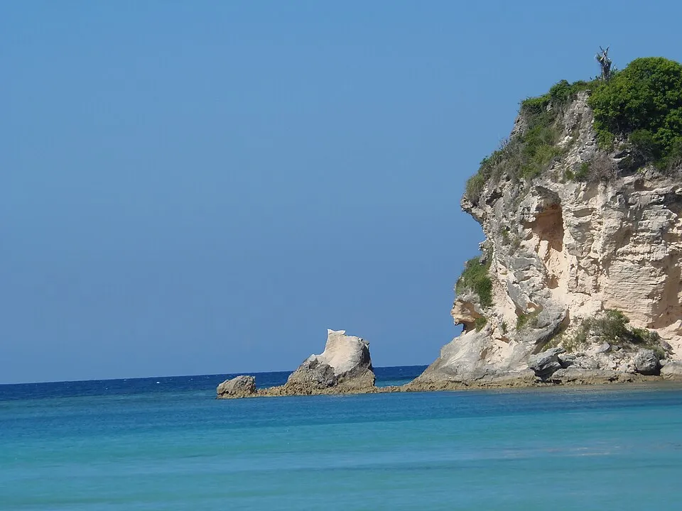 Dominican Republic coastal cliffs