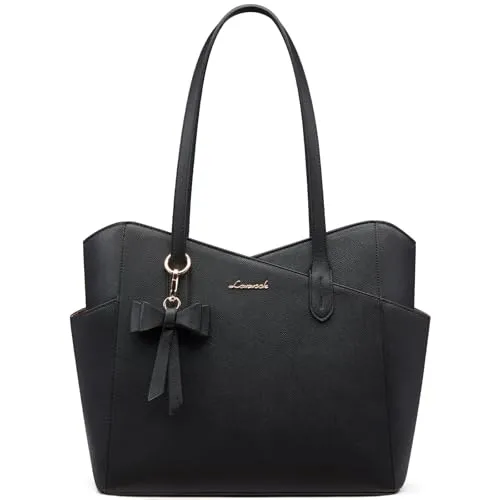 LOVEVOOK Small Tote — additional angle showing color-block detail