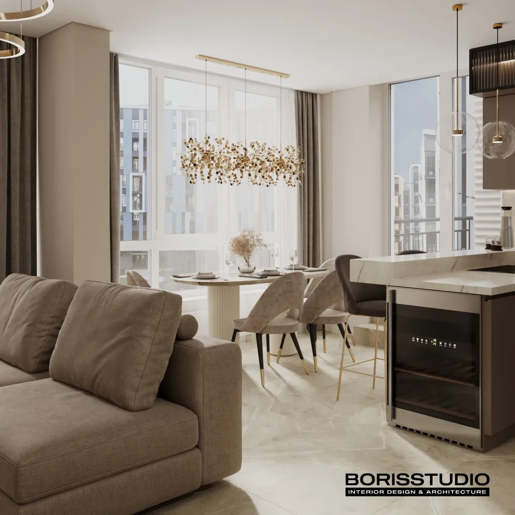 Neoclassic apartment — grandeur without excess