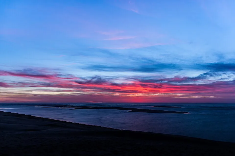 Dune du Pilat near Arcachon — Europe's tallest sand dune meets the Atlantic