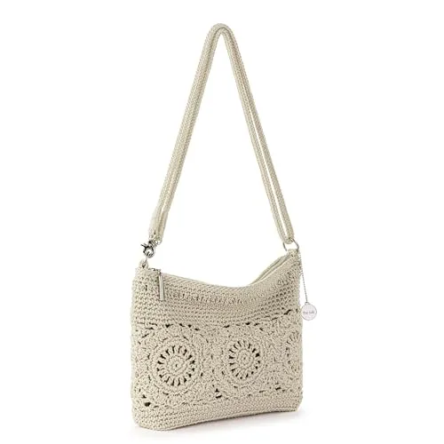 The Sak Lumi — flat lay showing bag's shape and hardware