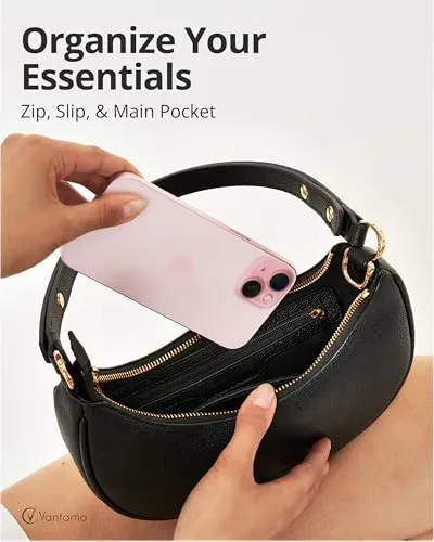 Vantamo Crescent Bag — color variants and styling options