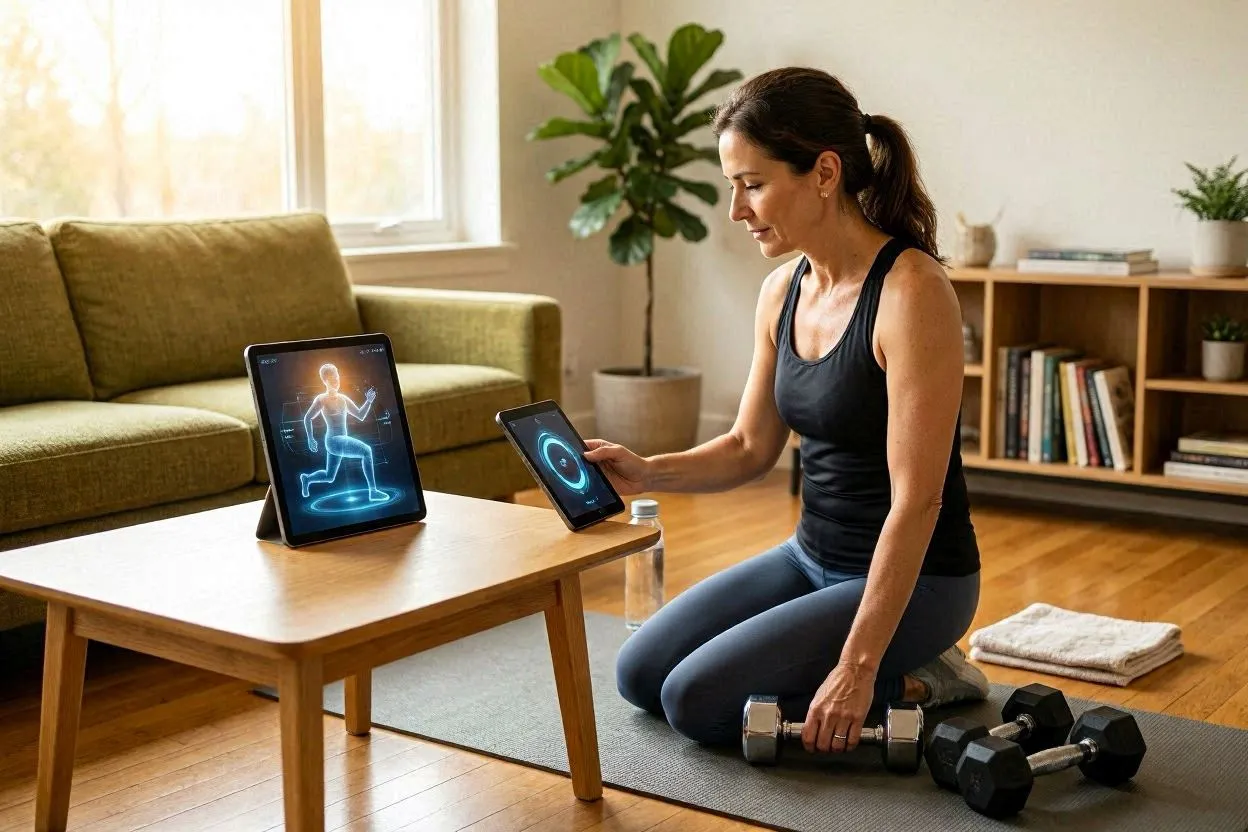 Virtual and AI personal training