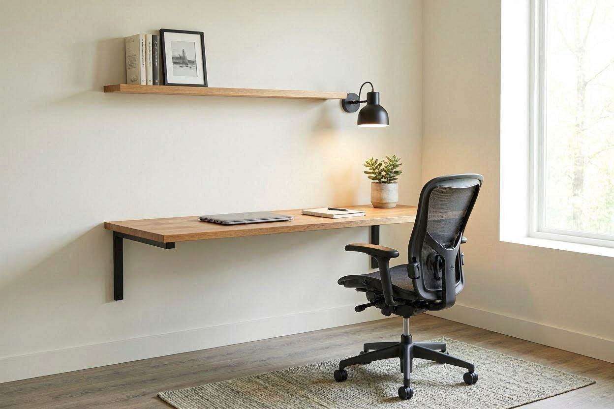 Minimal tech setup for productive home office
