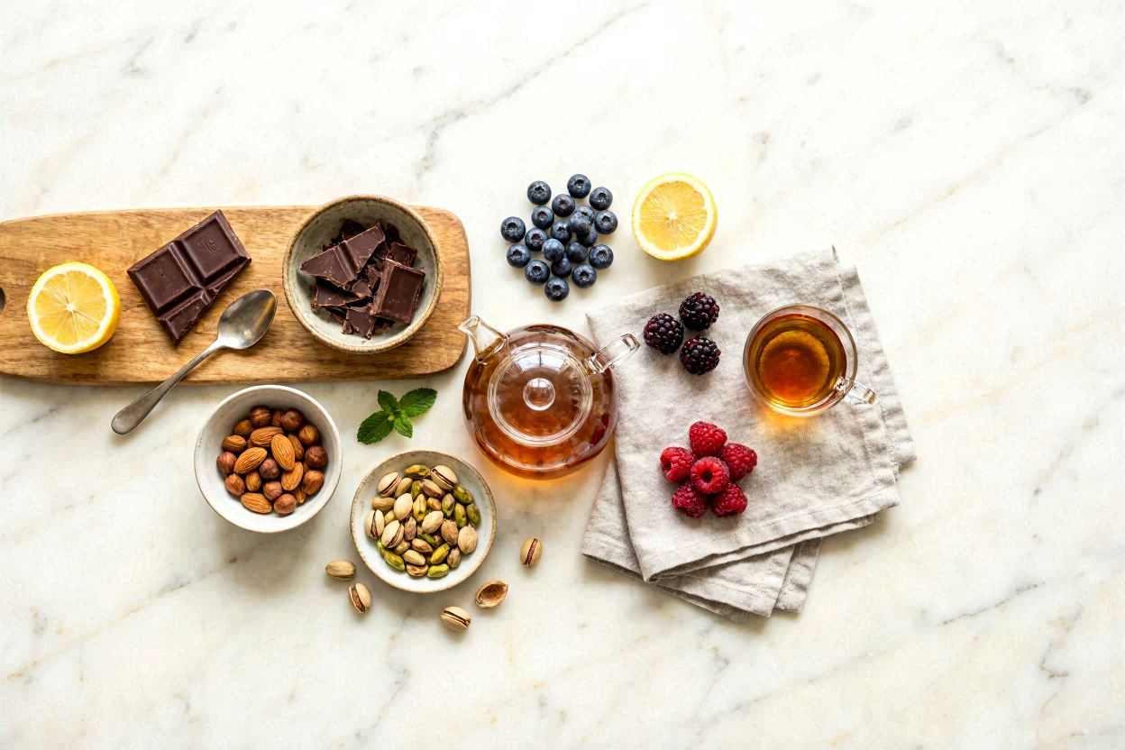 Holistic wellness and healthy snacking lifestyle