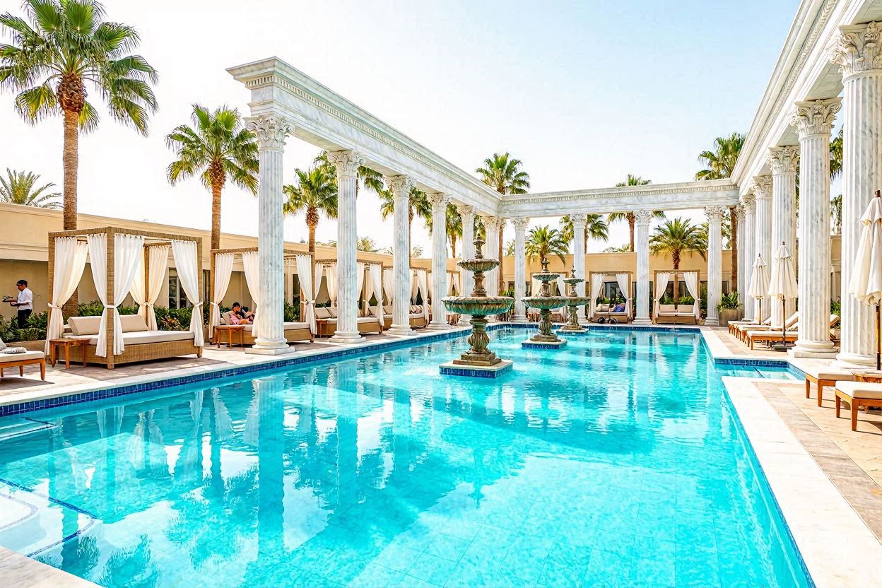 Casino floor and luxury interior