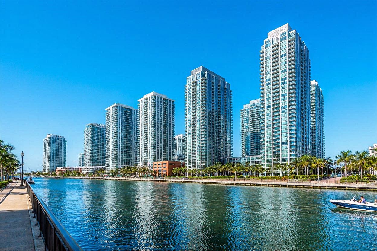 South Pointe Park shoreline