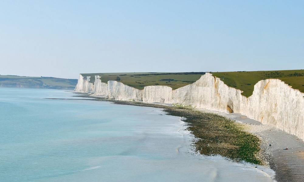 Seven Sisters — pristine chalk cliffs of East Sussex
