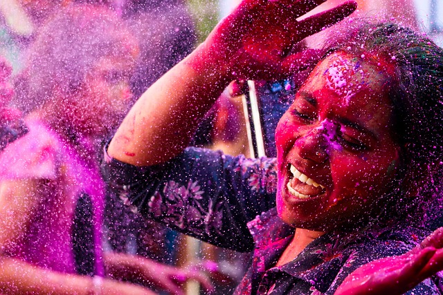 Holi bonfire Holika Dahan