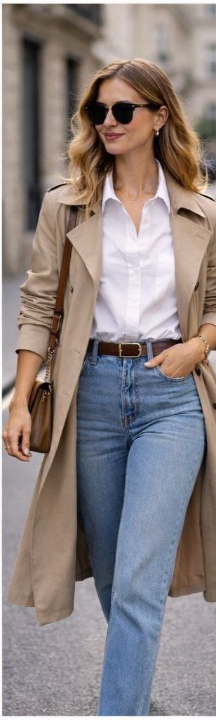Jeans and shirt combination