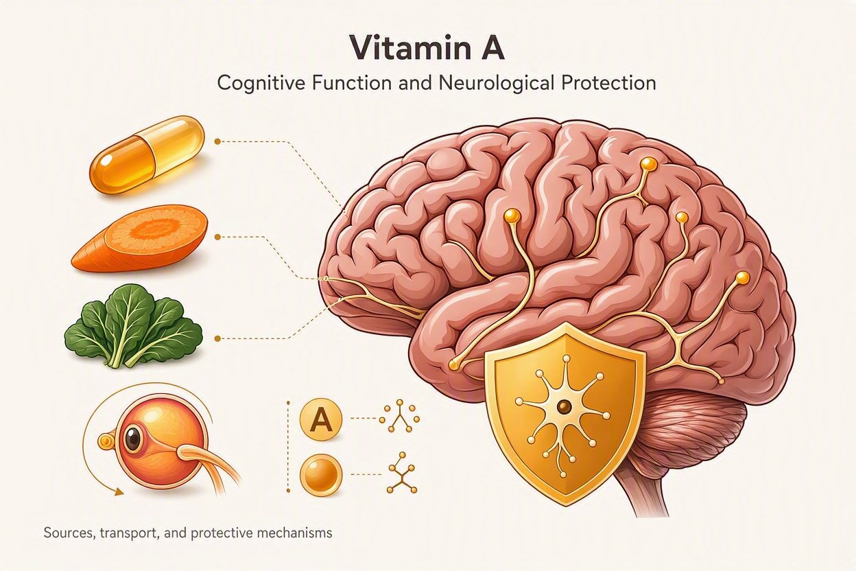 Antioxidant protection from vitamin A carotenoids