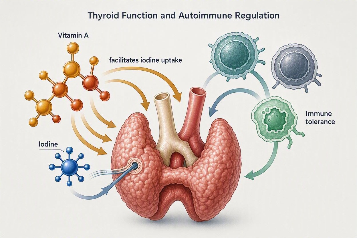 Immune system fortification through vitamin A