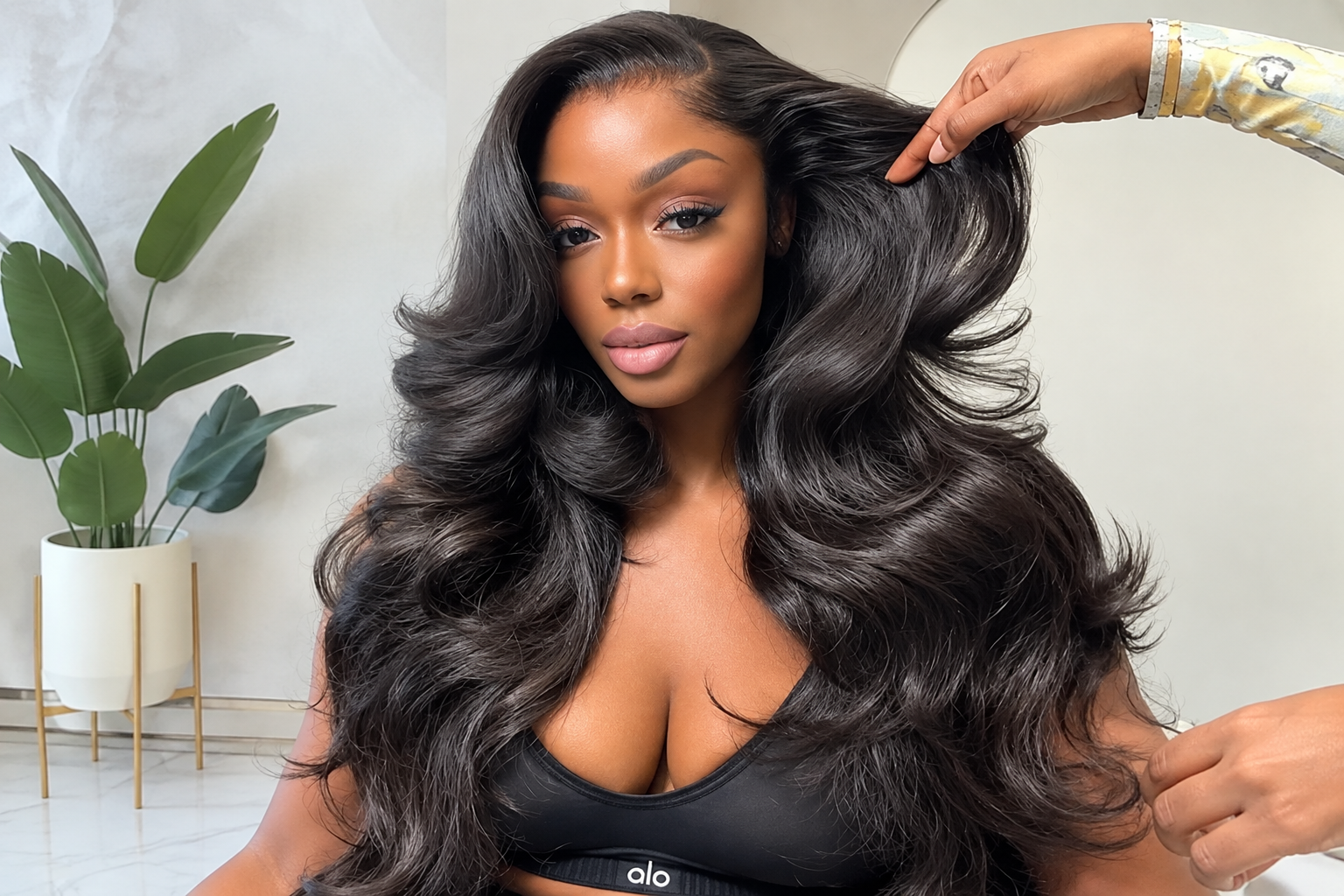 Modern wig styling