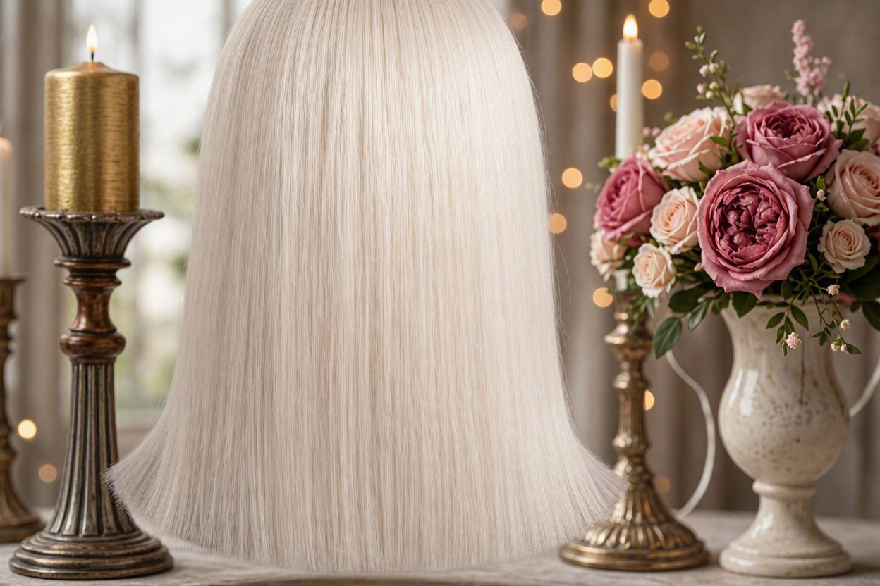 Synthetic wig ready-to-wear